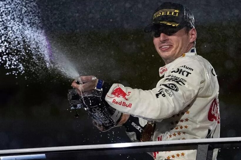 Las Vegas Grand Prix preparing to celebrate Max Verstappen's F1 title