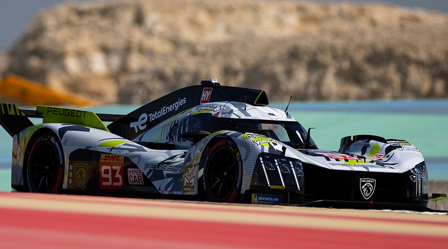 Jean-Eric Vergne puts Peugeot on top in third practice for 2024 WEC 8H Bahrain