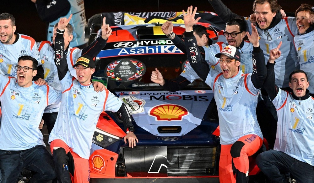 Thierry Neuville crowned WRC champion as Elfyn Evans wins Rally Japan 2024