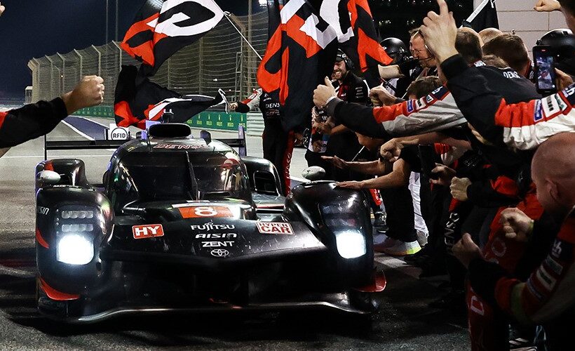 Toyota beats Porsche to win WEC 8H Bahrain and claim manufacturers title