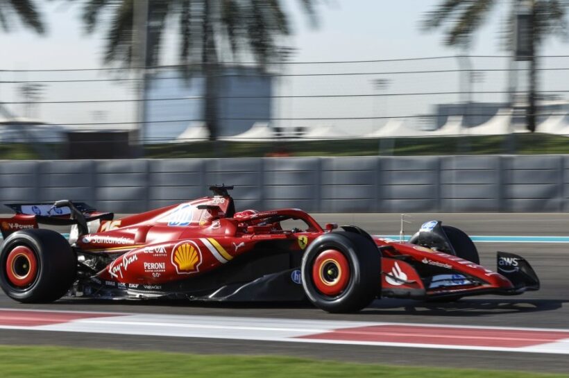 Abu Dhabi post-season test: Charles Leclerc fastest ahead of Williams debutant Carlos Sainz