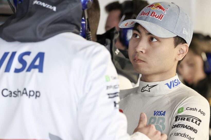 Ayumu Iwasa set for second F1 outing at the Abu Dhabi Grand Prix