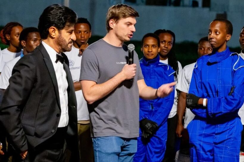 Max Verstappen inspires young talent as part of FIA community service in Rwanda