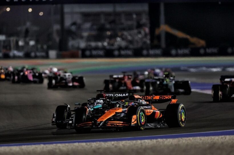 F1 starting grid for 2024 Qatar Grand Prix after Verstappen's penalty