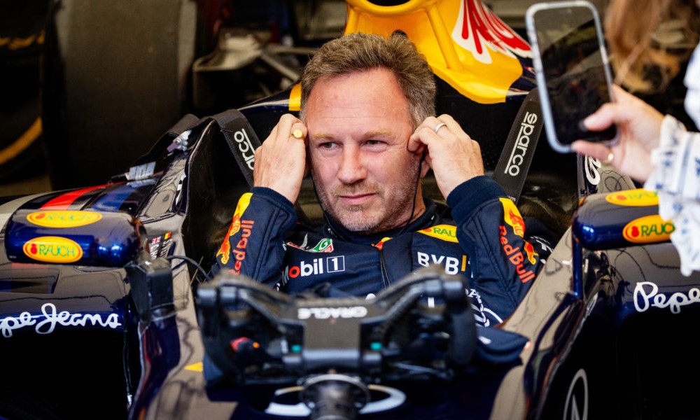 Horner's first F1 drive