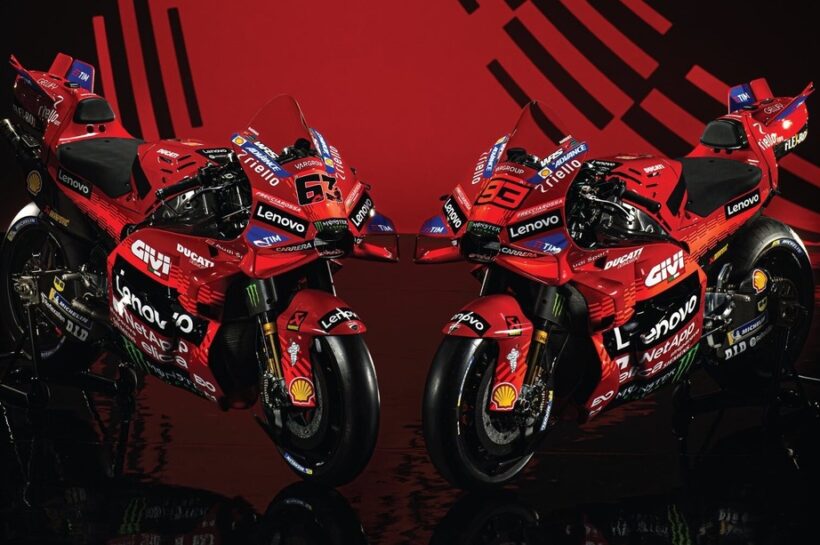 Ducati Lenovo Team unveils their 2025 MotoGP livery and bike