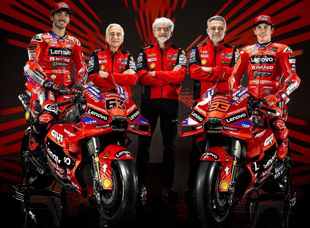 Ducati Lenovo Team unveils their 2025 MotoGP livery and bike