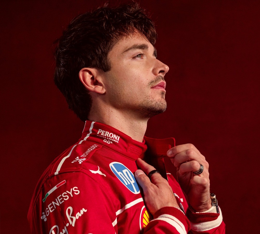 Ferrari's 2025 race suits,Hamilton and Leclerc,2025 F1