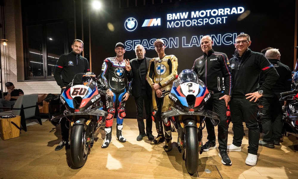 ROKiT BMW Motorrad unveils 2025 WorldSBK team and bike