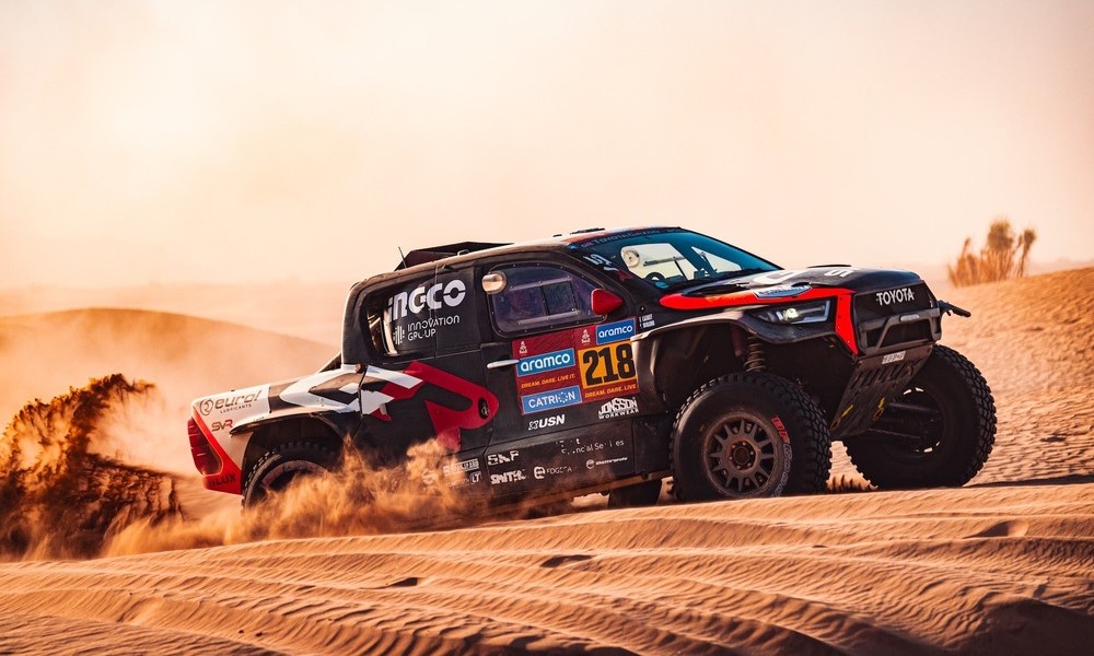 Dakar Rally 2025 Stage 3: Saood Variawa recovers to secure first win as Toyota dominate