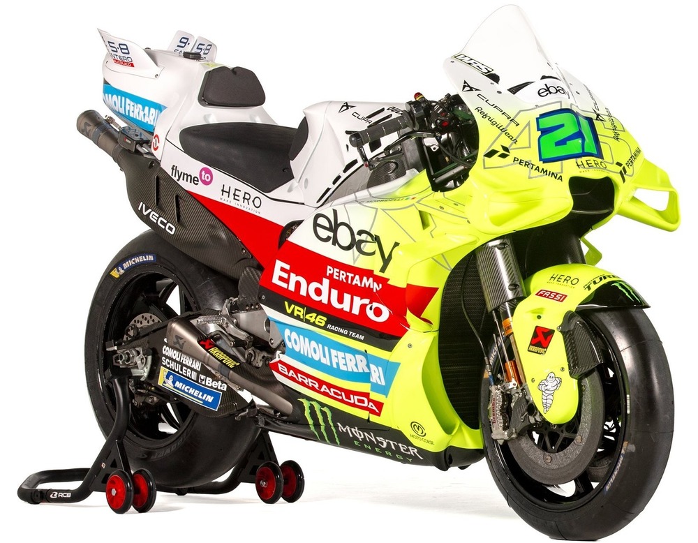 VR46 Racing Team,2025 MotoGP livery,Franco Morbidelli,Fabio Di Giannantonio