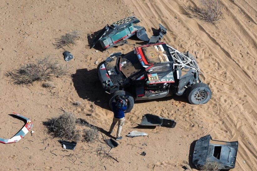 Sebastien Loeb rolls and loses crucial time as Dakar Rally 2025 claims more victims