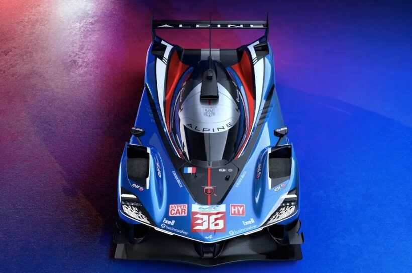 Alpine A424 Hypercar livery 2025 FIA WEC