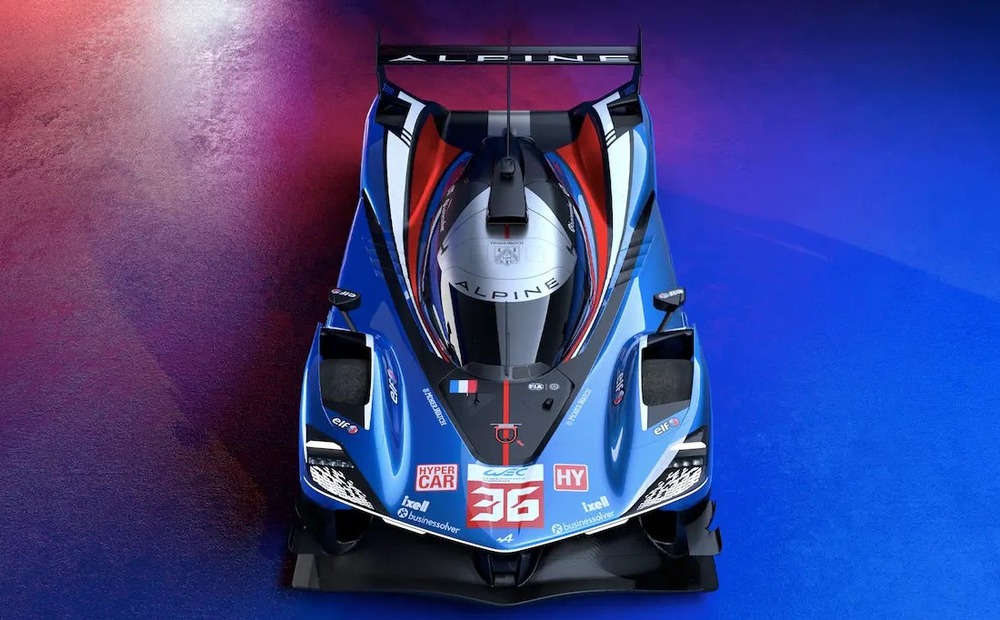 Alpine A424 Hypercar livery 2025 FIA WEC