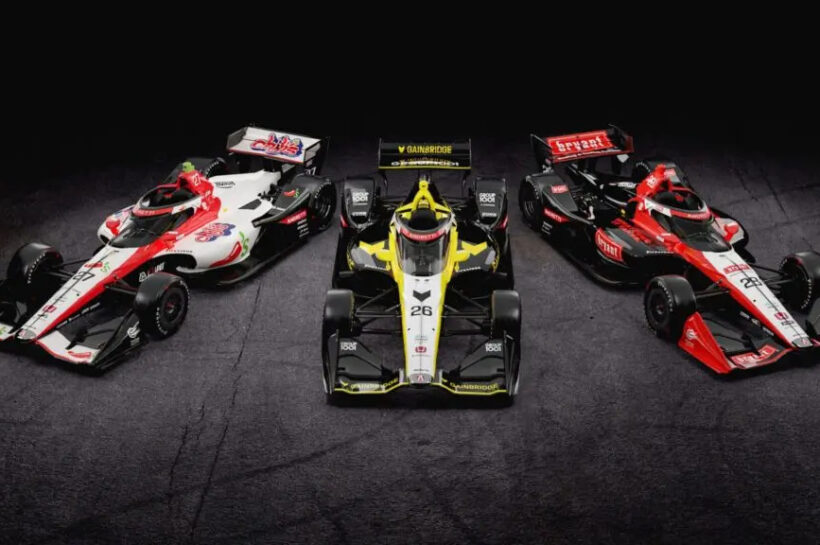 Andretti Global's 2025 IndyCar liveries