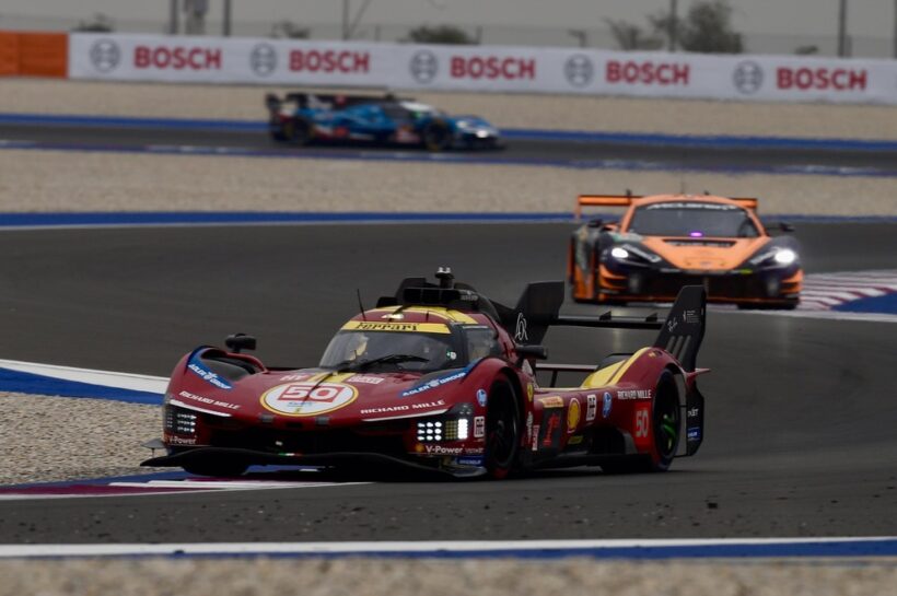 2025 Qatar WEC FP3 Antonio Fuoco Ferrari