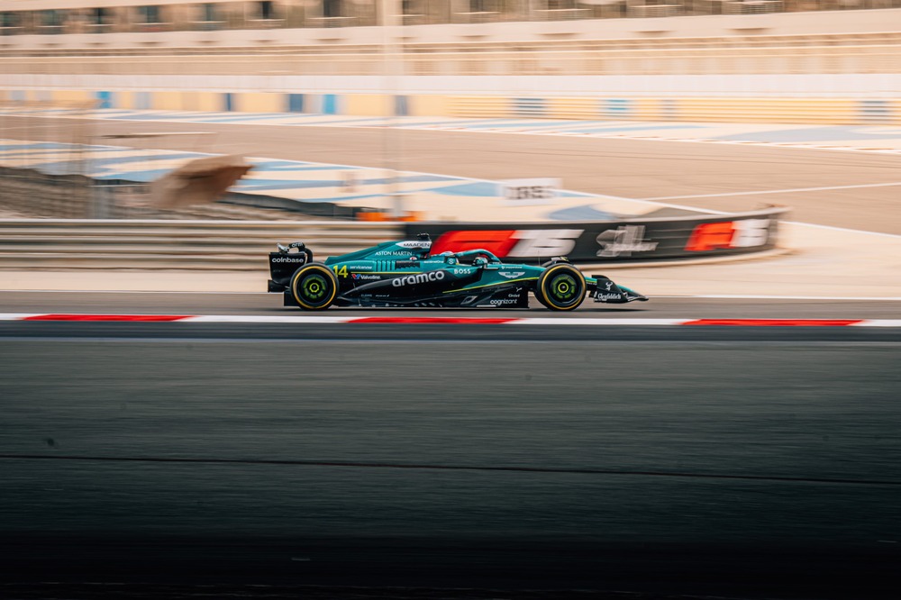 Aston Martin AMR25 track debut