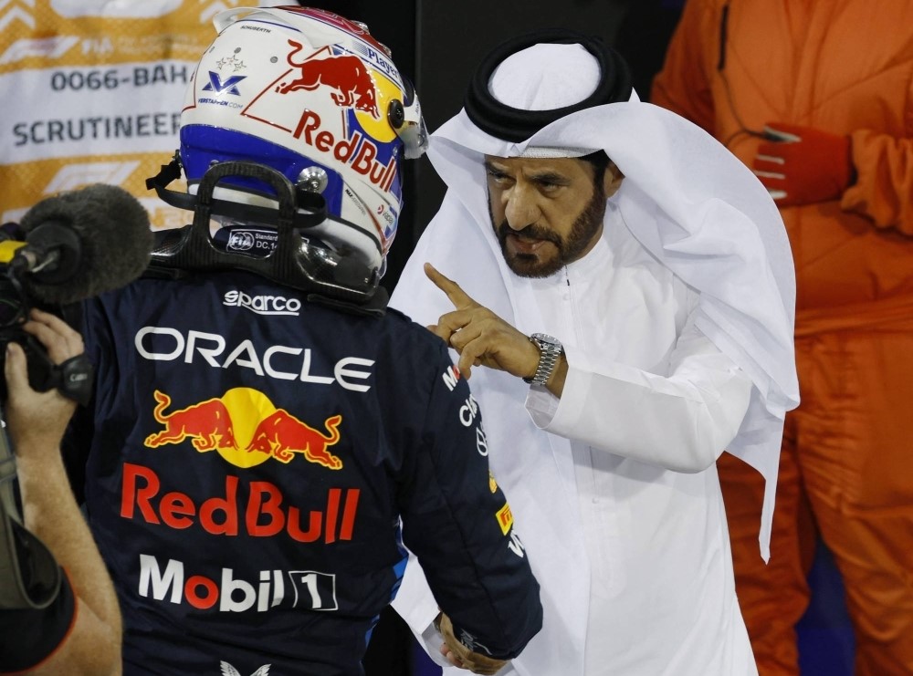 F1 team radio broadcasts,Ben Sulayem