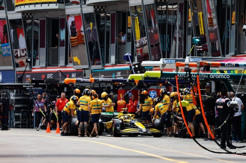 Mandatory two pit-stop strategy F1 Monaco GP