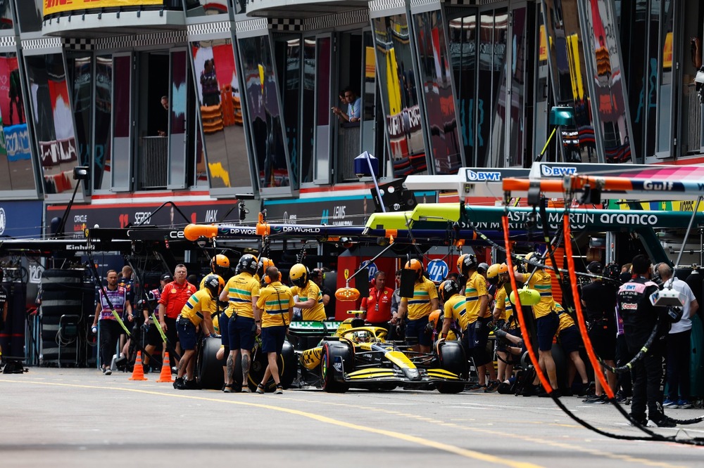 Mandatory two pit-stop strategy F1 Monaco GP