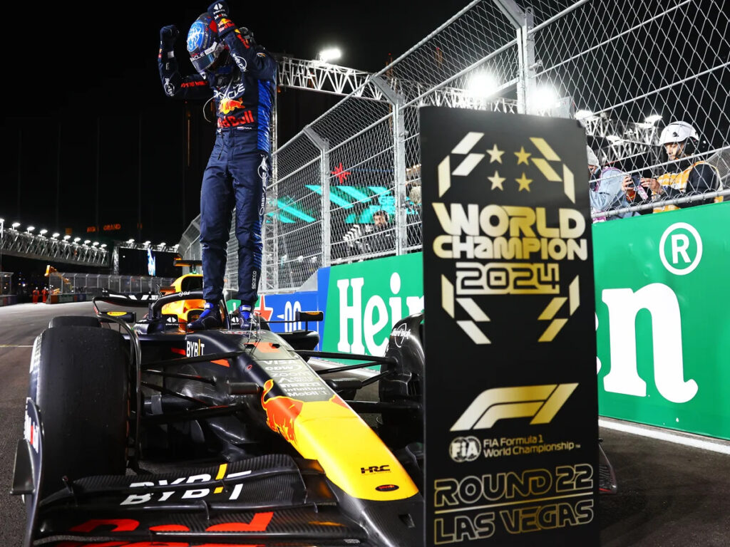 Max Verstappen fourth F1 World Championship Las Vegas