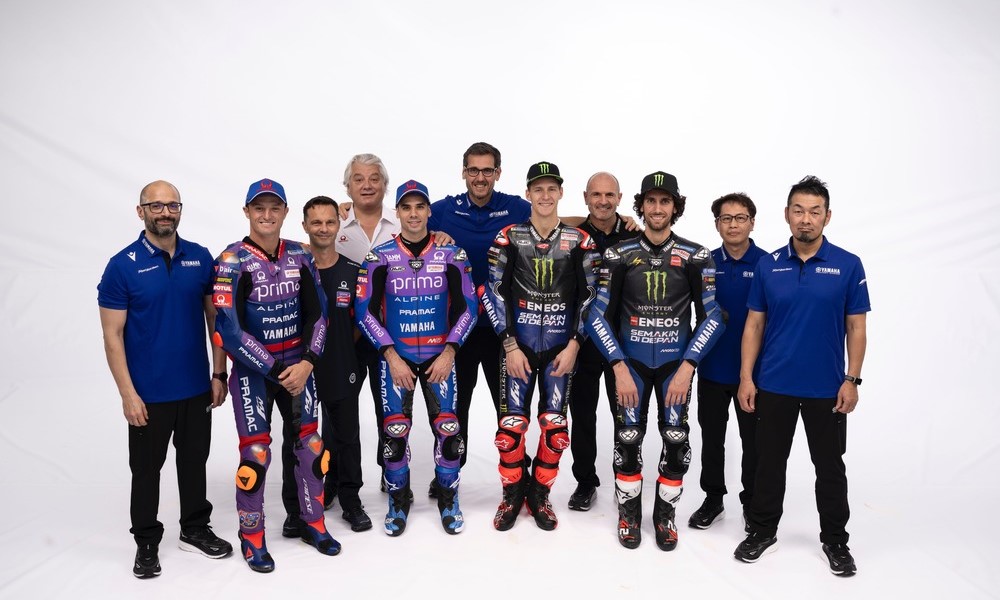 Monster Energy Yamaha and Prima Pramac 2025 MotoGP livery