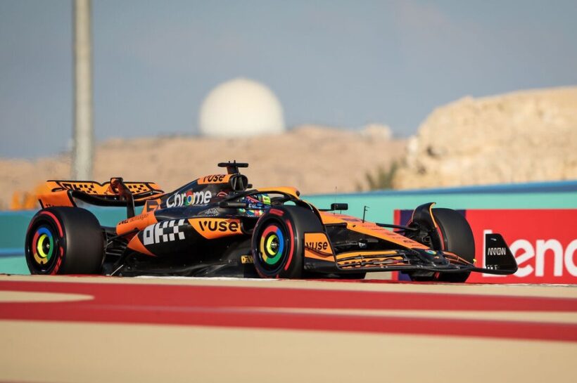 2025 F1 Bahrain pre-season testing Day 1 Results