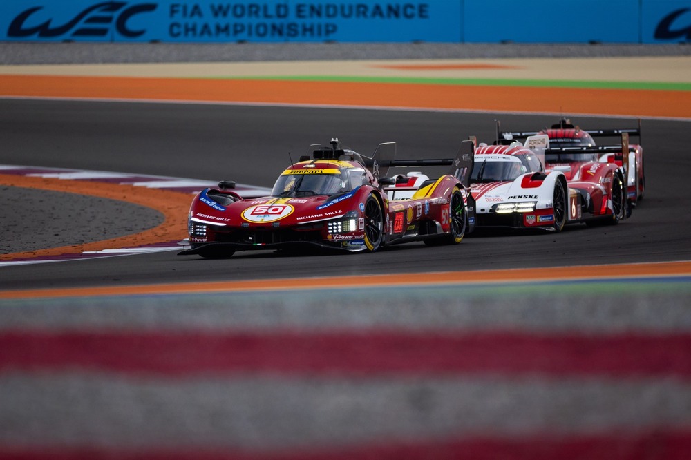 Qatar WEC FP3,Antonio Fuoco,AF Corse Ferrari,2025 FIA WEC,Sean Gelael