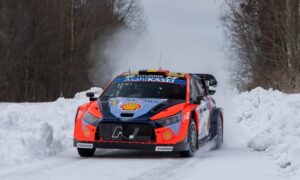 Rally Sweden Shakedown Thierry Neuville Martins Sesks