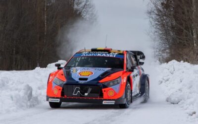 Rally Sweden Shakedown Thierry Neuville Martins Sesks