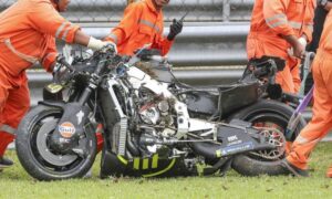 Raul Fernandez crash Sepang MotoGP test 2025