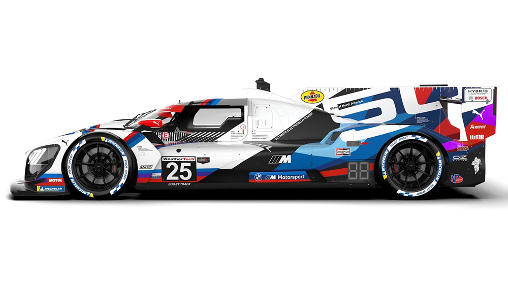 BMW North America's 50th anniversary,Sebring livery,BMW M Team RLL,M Hybrid V8,IMSA WeatherTech SportsCar Championship