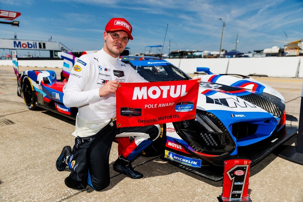 Vanthoor BMW Sebring 12 Hours pole 2025 IMSA