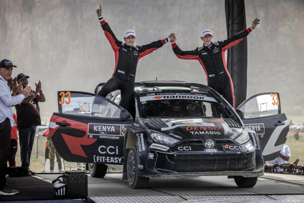 Elfyn Evans claims Safari Rally Kenya 2025 win 2025 WRC