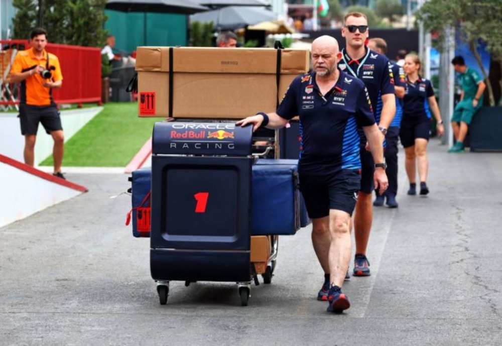 F1 logistics issue freight delays 2025 Chinese Grand Prix