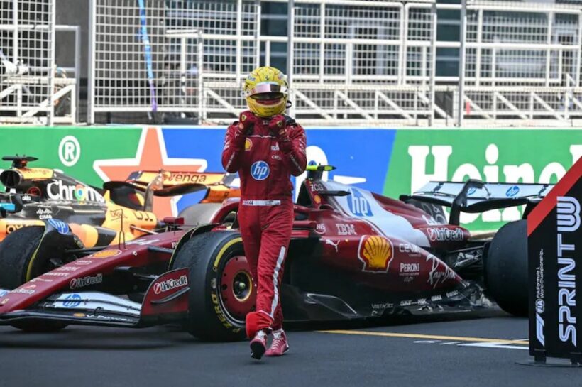 Lewis Hamilton's first Ferrari F1 win 2025 Chinese Grand Prix Sprint