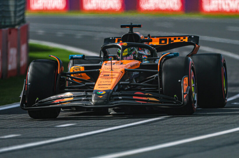 Australian GP final practice Oscar Piastri George Russell Max Verstappen