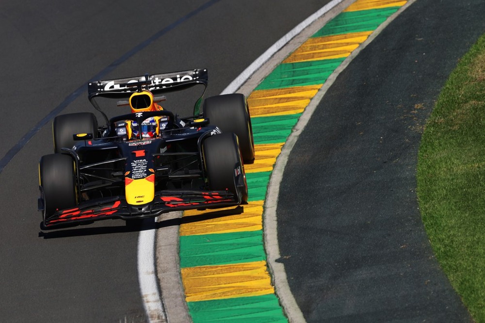 Red Bull struggles Australian GP practice Verstappen