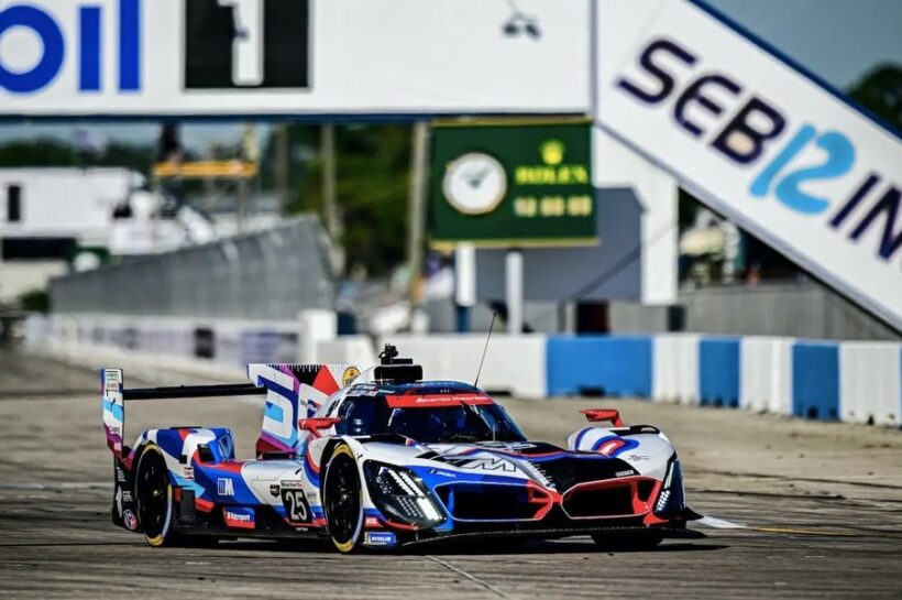 IMSA Sebring 2025 Sheldon van der Linde BMW